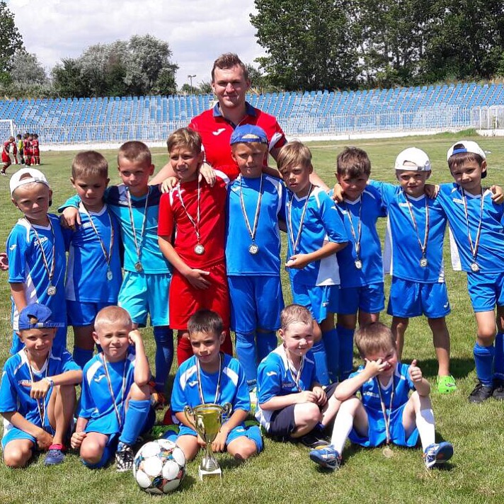 Наши чемпионы. Секция детского футбола.